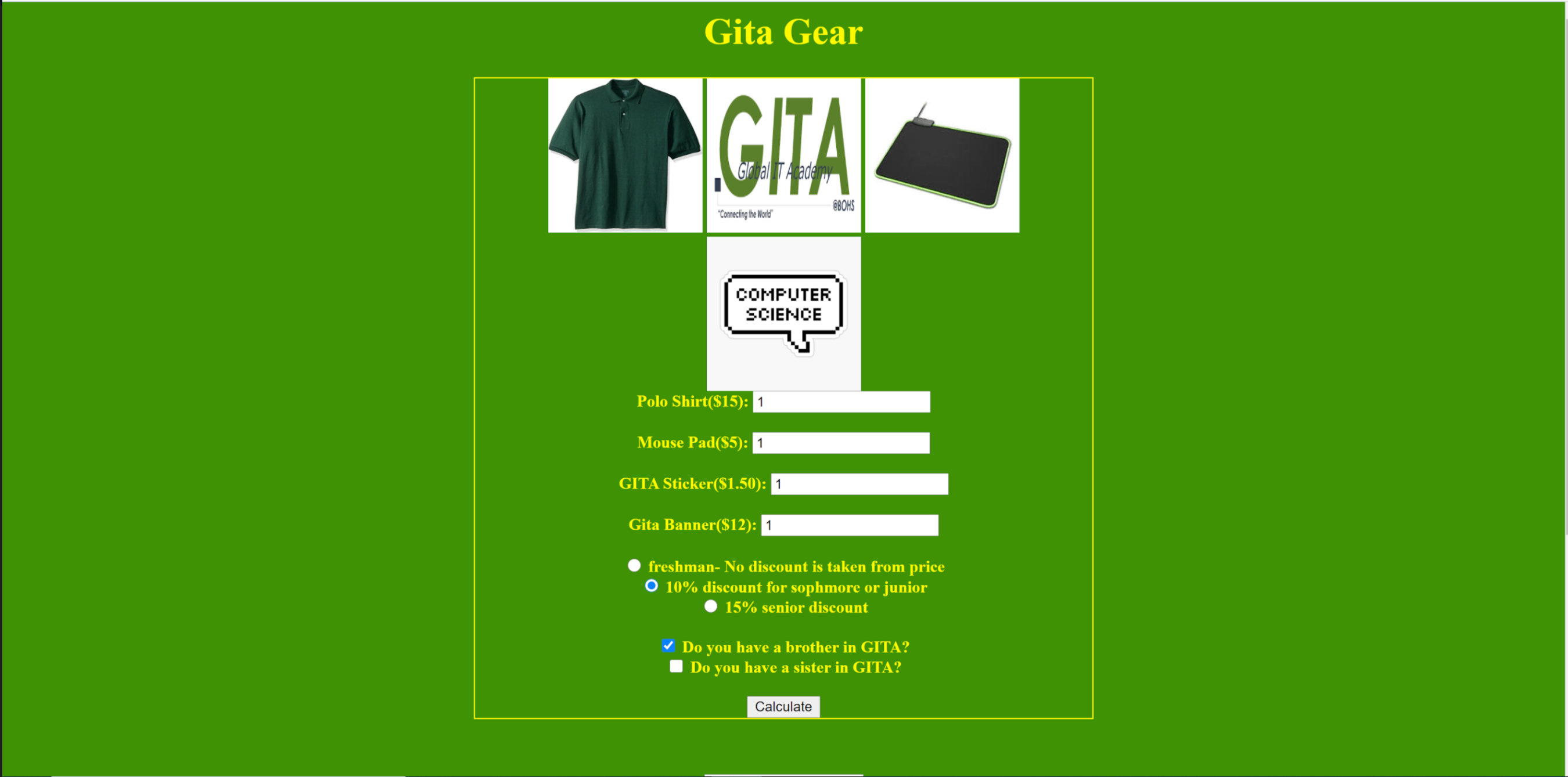 Gita Gear Upgrades